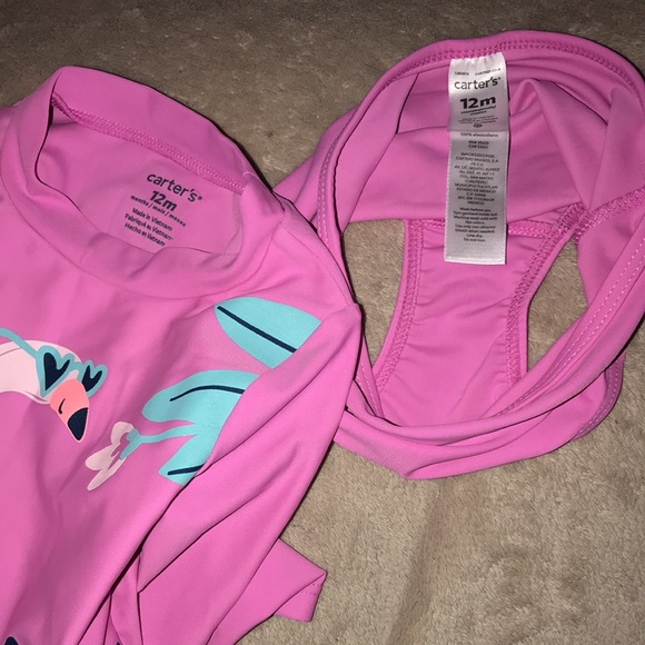 Carter’s 12M swim top and swim bottoms 💕 - Picture 3 of 3